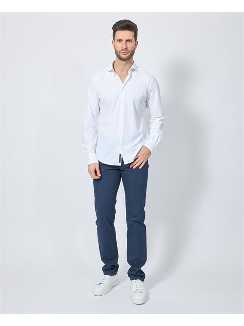 Yes Zee men's shirt with French collar YES ZEE | C505-OQ000107